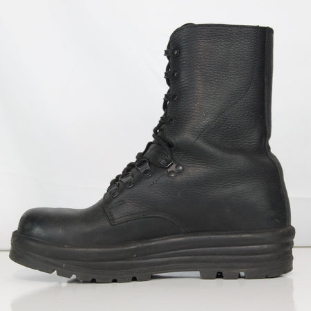Genuine Surplus Swiss Army Black Leather Ranger Boots Grade 1 (3309)
