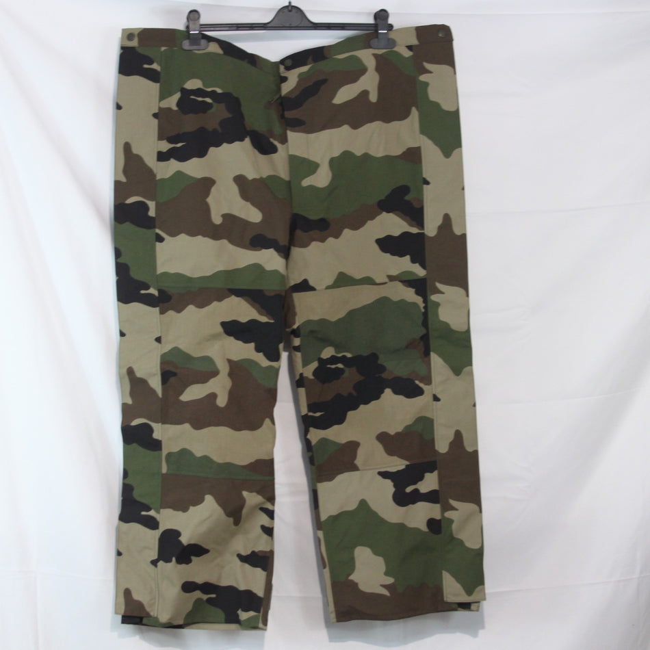 XXL Waterproof Breathable Genuine Surplus French Army CCE Camo OverTrousers(3855