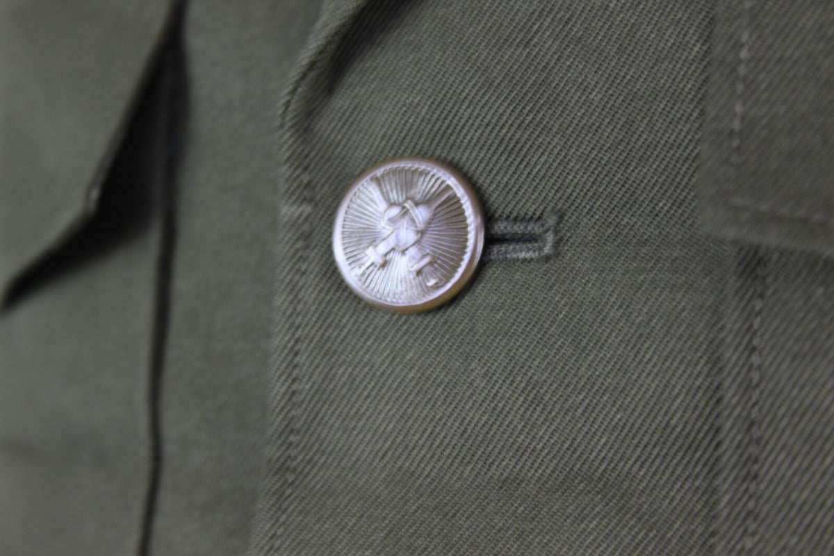 Genuine Slovakian Army Uniform Jacket Mens Dress Jacket Green All Sizes badged