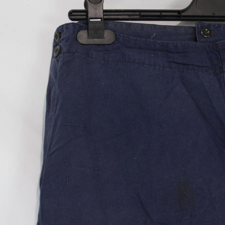 Vintage Bulgarian Naval Surplus Flat Front Trousers Genuine Surplus G2 (3641)