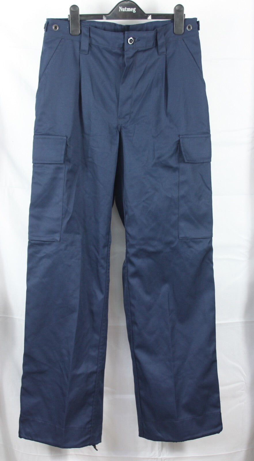 Genuine Surplus Dutch Defence Services Trousers Navy Blue 32 +36" (1107)