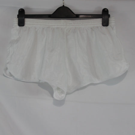 French Military Short Shorts White Genuine Surplus Polyamide Mens PT(4423)