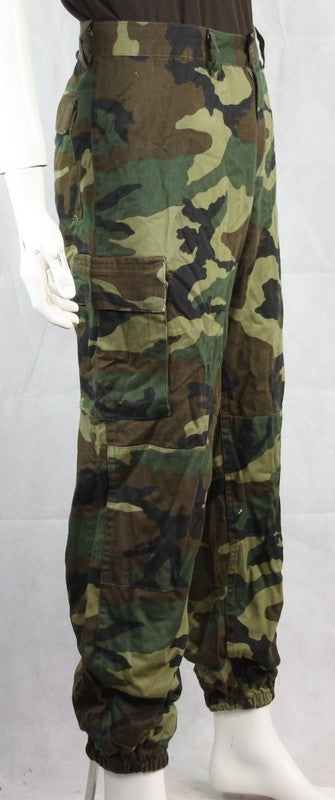 Genuine Surplus Italian Army Woodland Camo Combat Trousers 38" Waist