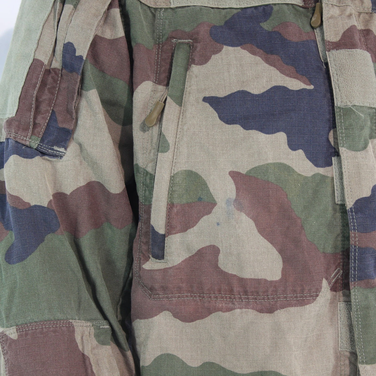French Army Ripstop Camo Shirt CCE Genuine Surplus 38" Chest Short (4145)