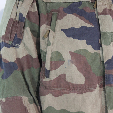 French Army Ripstop Camo Shirt CCE Genuine Surplus 38" Chest Short (4145)