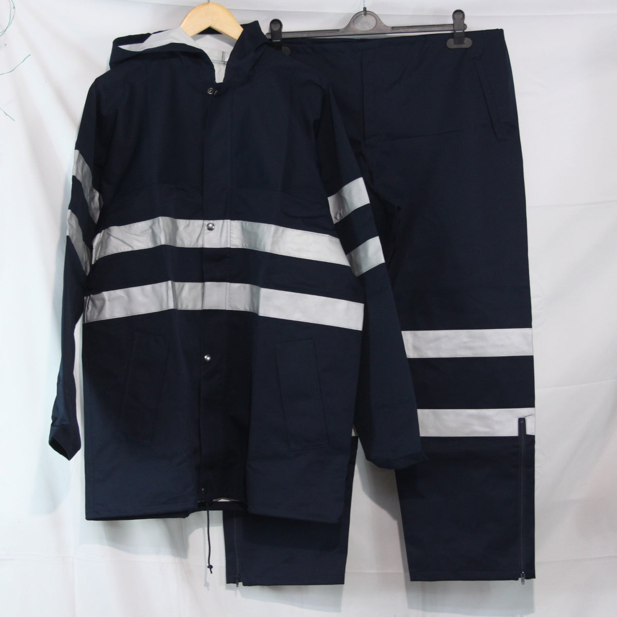 NEW Waterproof Breathable Spanish Military Rain Suit Set Jacket Trousers (3864)