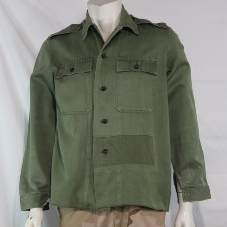 Genuine Surplus Hungarian Army Field Shirt Repaired Heavyweight  38-40" (4069)