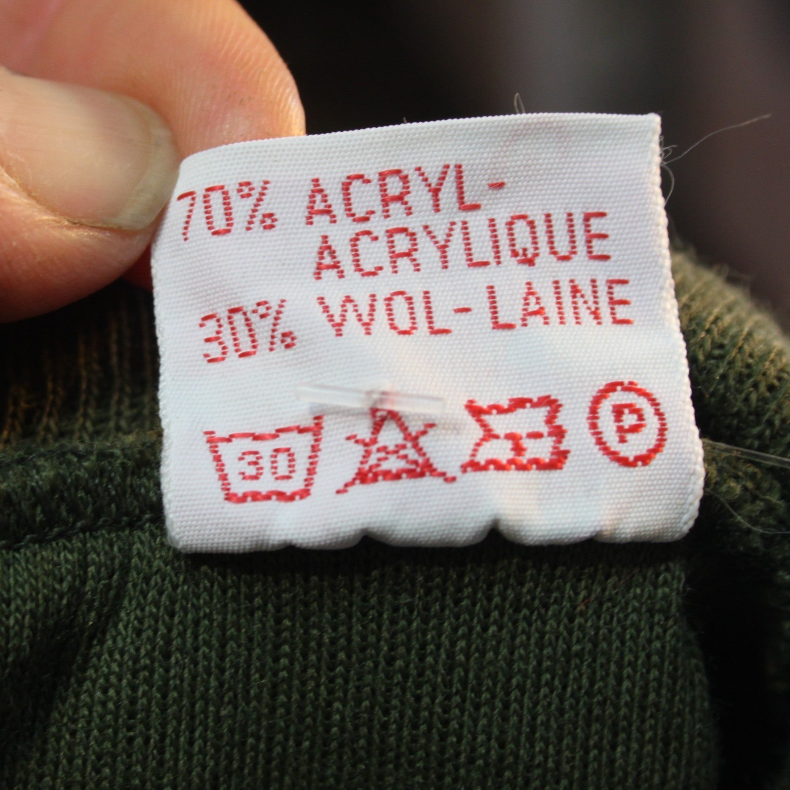 Belgian Army Thermal Top Genuine Surplus  Military Long Sleeve (3819)