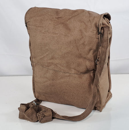 Genuine Surplus Bulgarian Side Bag Vintage Lightweight Canvas Brown (3015)