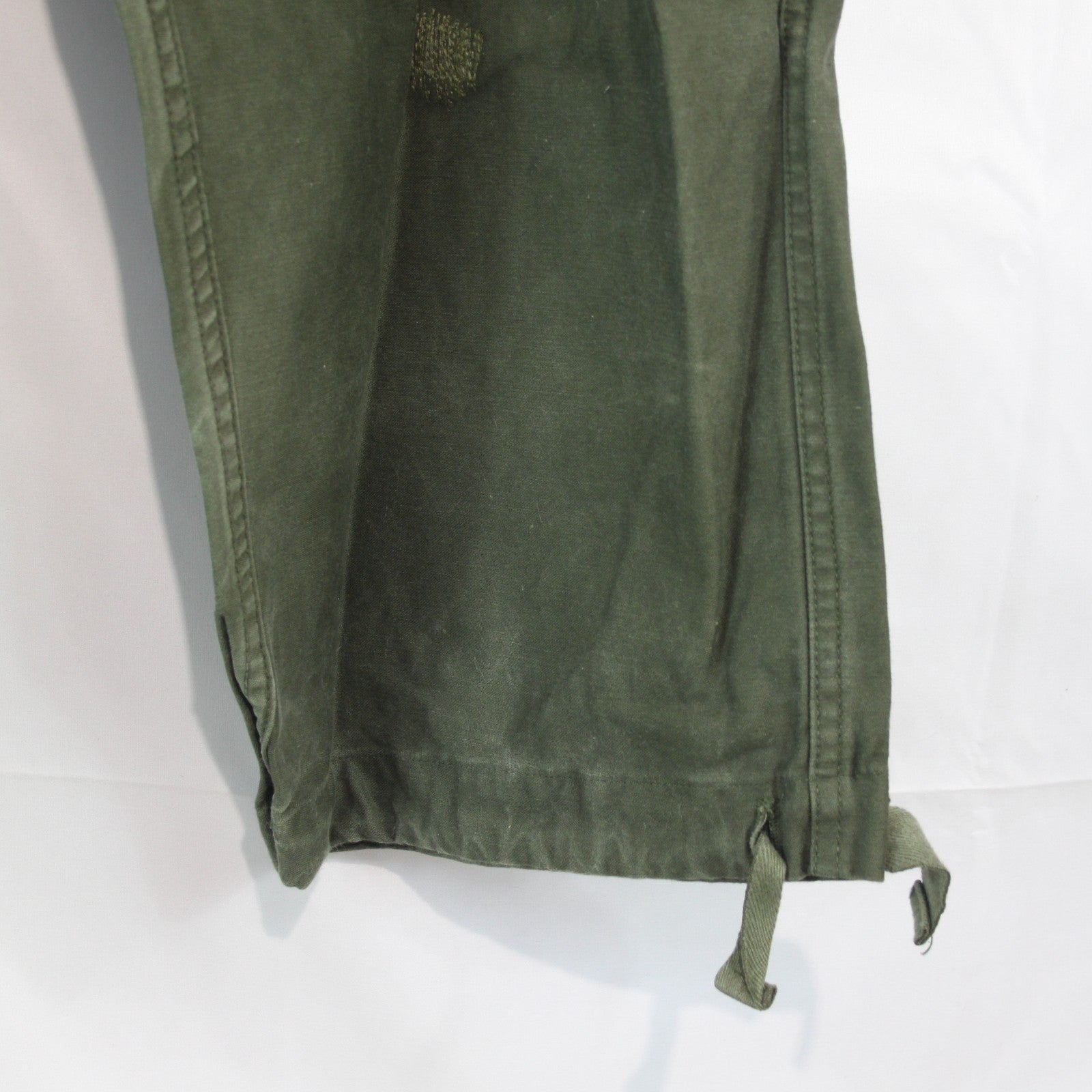 1980's Genuine Surplus Heavyweight Belgian Army Combat Trousers Repaired (3688)