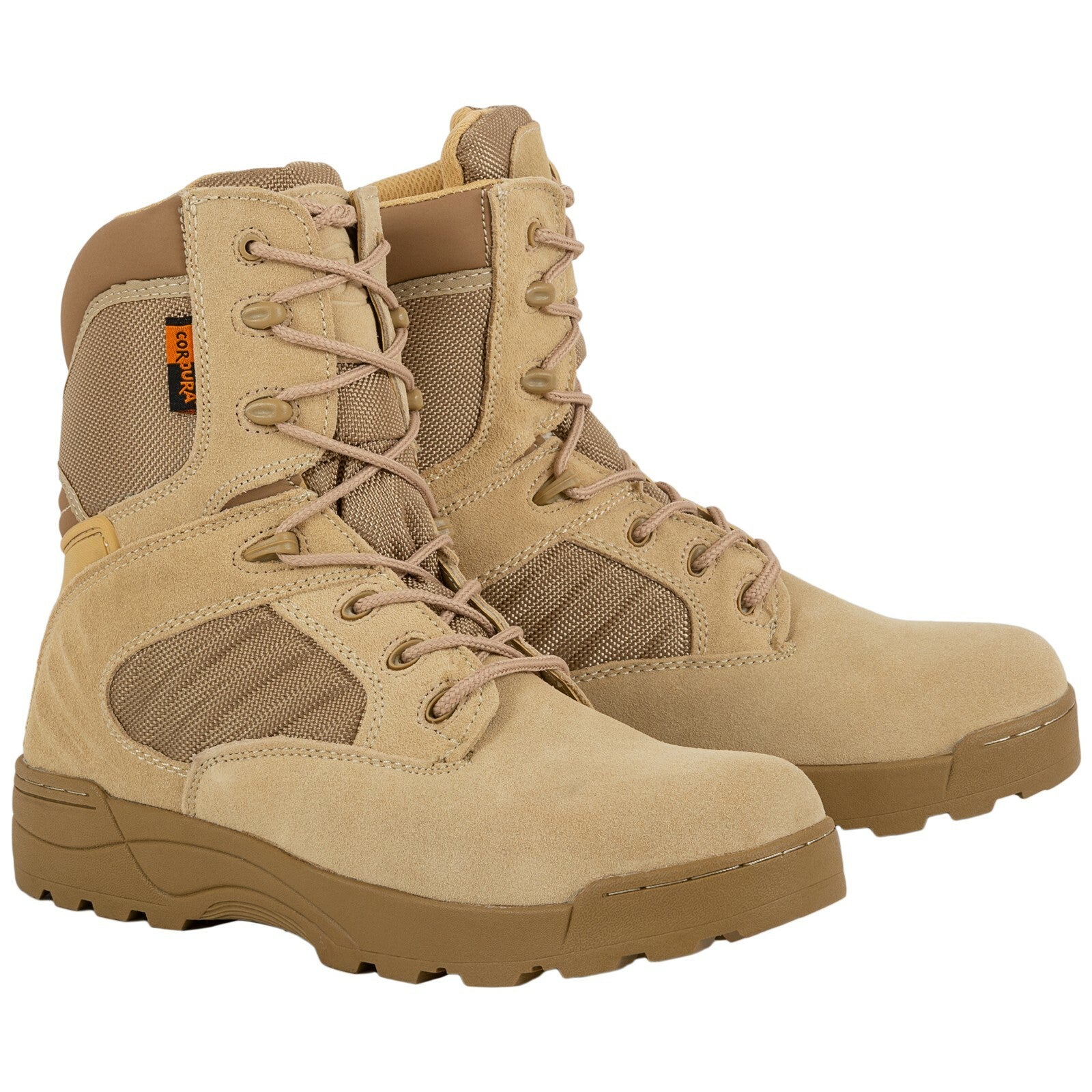 ED Highlander Echo Desert Boot Adult Military Mens Sand Leather Size UK 13 & 9