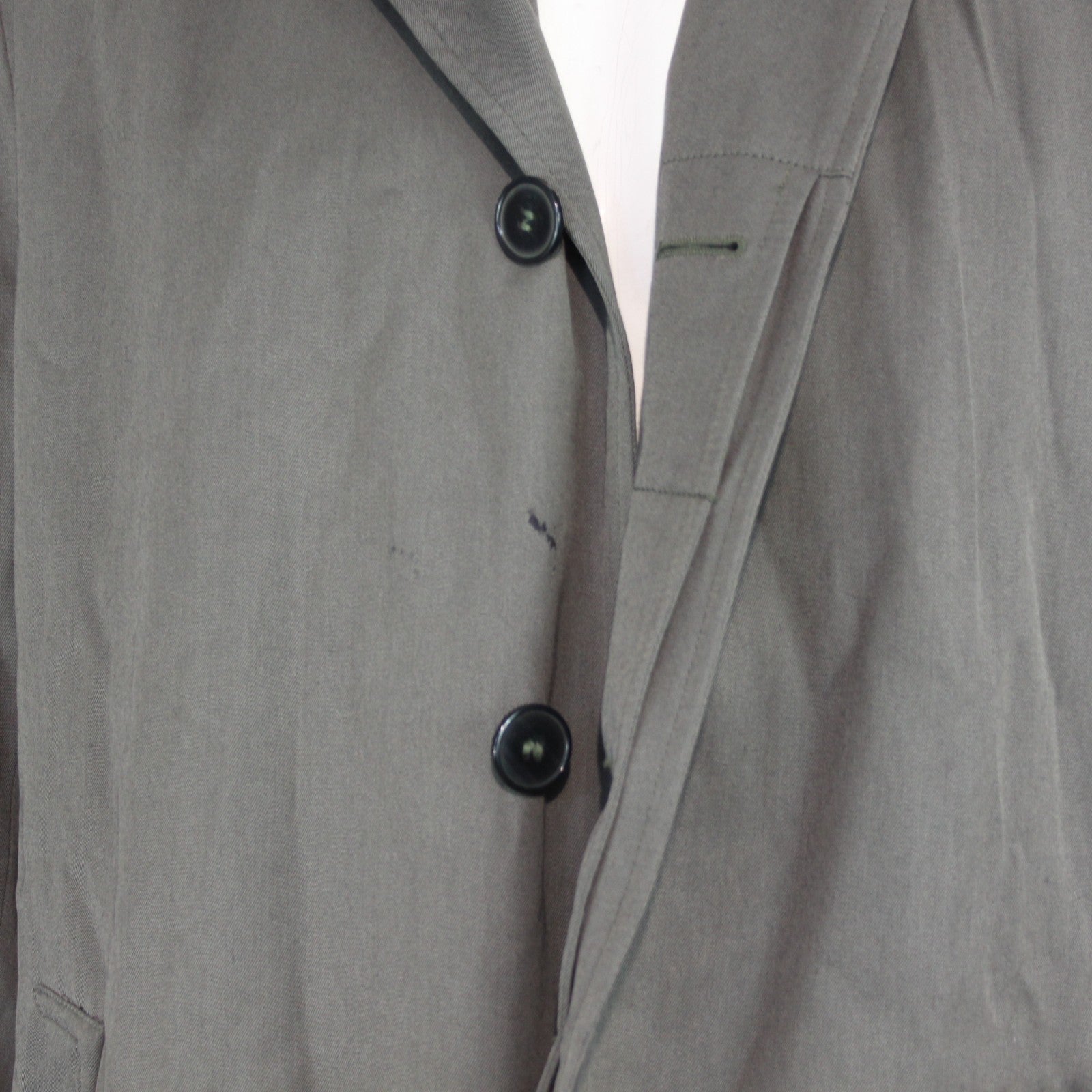 Genuine Surplus British Royal Marines Raincoat Grey Khaki 40-42" (3337)