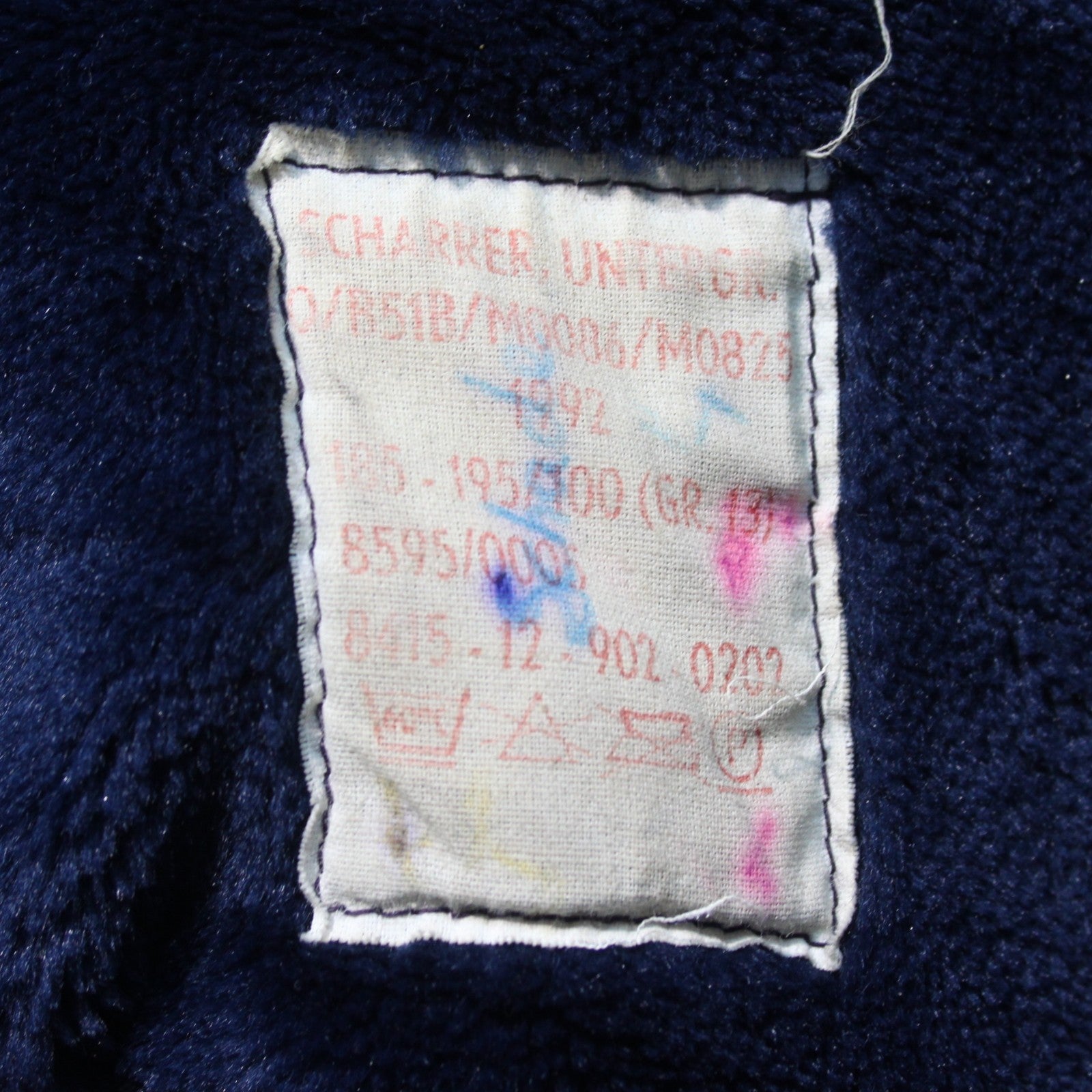 Genuine Surplus German Army Parka Liner Faux Fur Thermal Winter 38-40" (3714B)