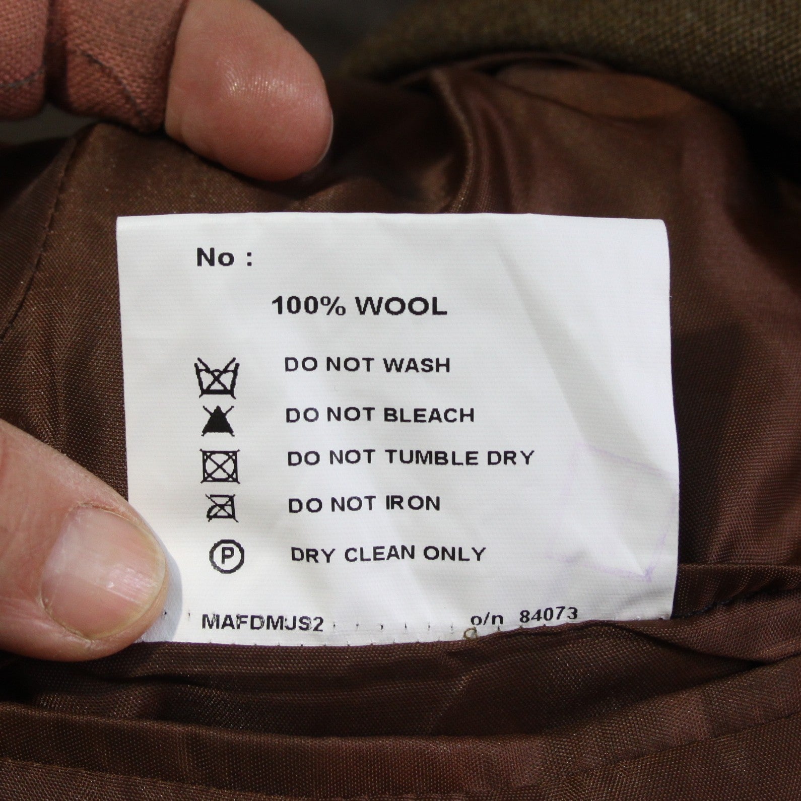 Genuine Surplus British Army Dress Uniform Jacket Tan repaired 40" Chest (4191))