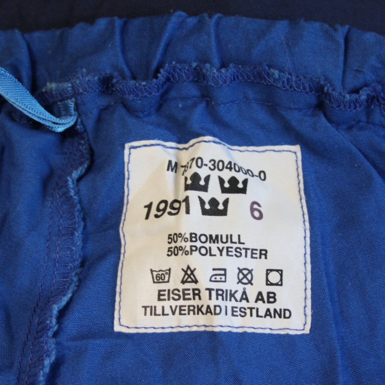 Swedish Lightweight Tracksuit Trousers Jogging Bottoms 36" Waist (3892)