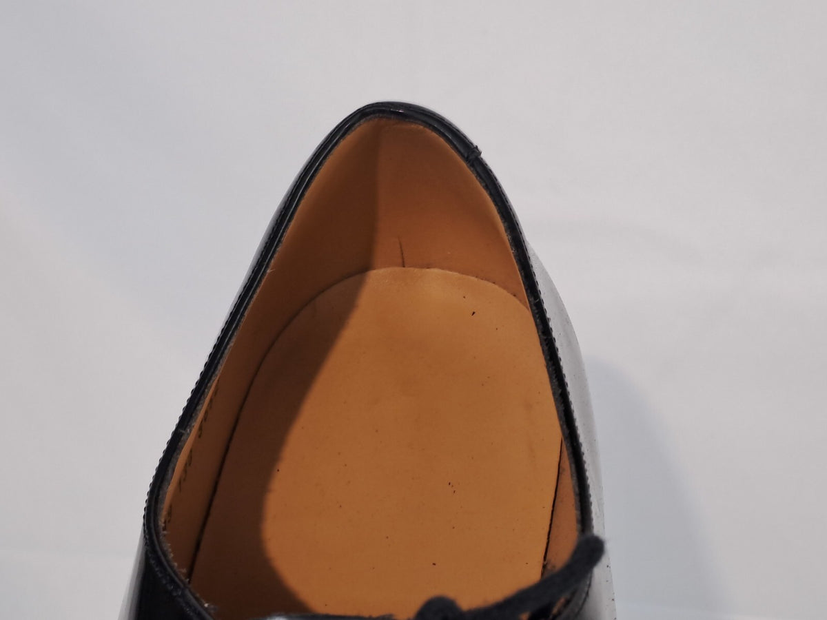 Genuine Surplus British Mens Mess Dress Shoes Formal Black Leather Grade 1 (2410