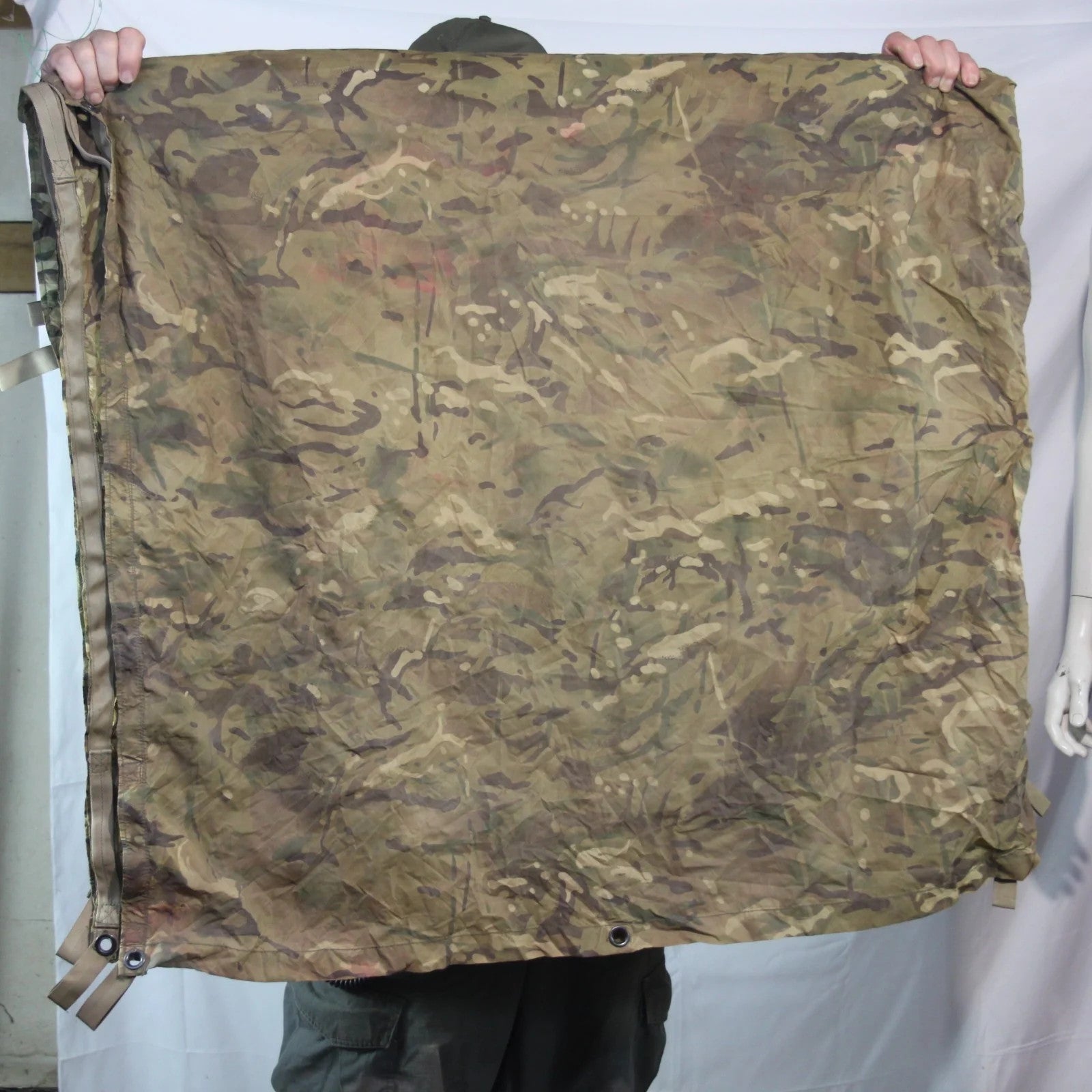 Genuine Surplus British Army MTP Camo Basha Shelter Grade 1 (3564)