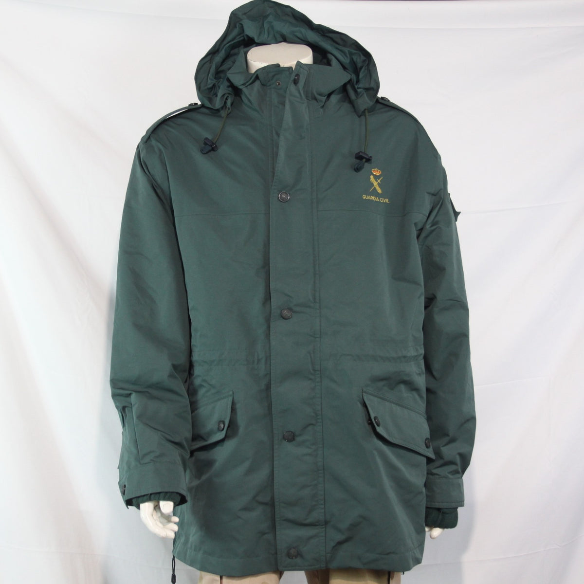 Arctic Extreme Cold Waterproof Spanish Police Winter Coat Fleece Lined46-48"3858