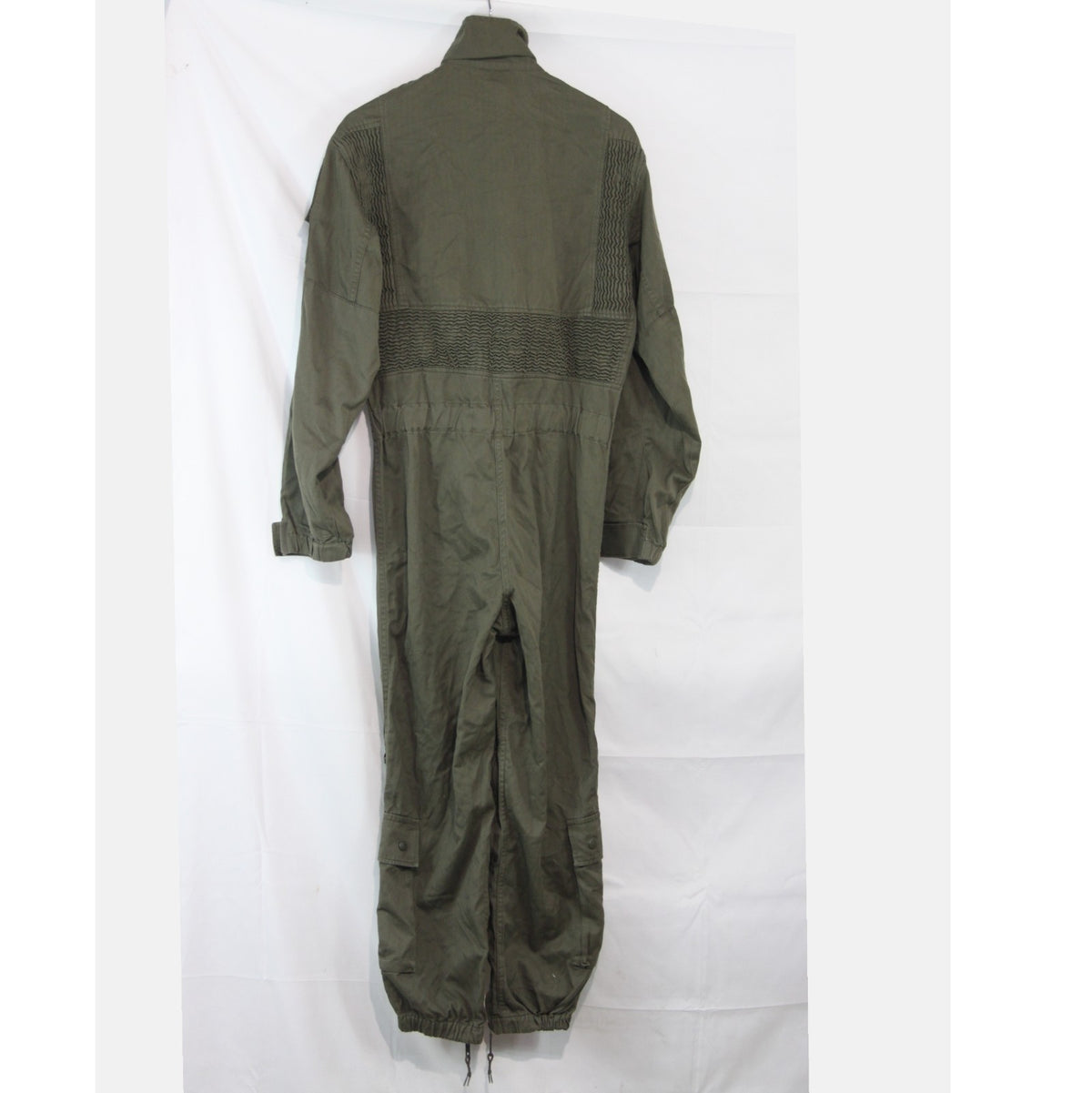 French Army AFV Coverall Olive Green Genuine Surplus 34-36" Chest Short (4177)