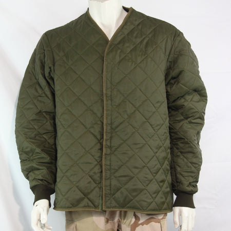Genuine Surplus Dutch Army Parka Liner Thermal Quilted Olive  44-46" (3727)