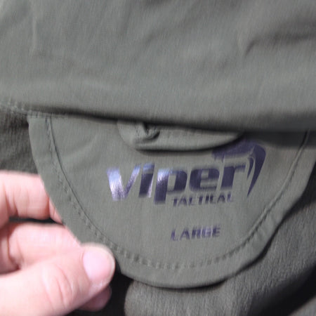 Viper Special Ops Softshell Olive Green Tactical Midweight Jacket (3749)