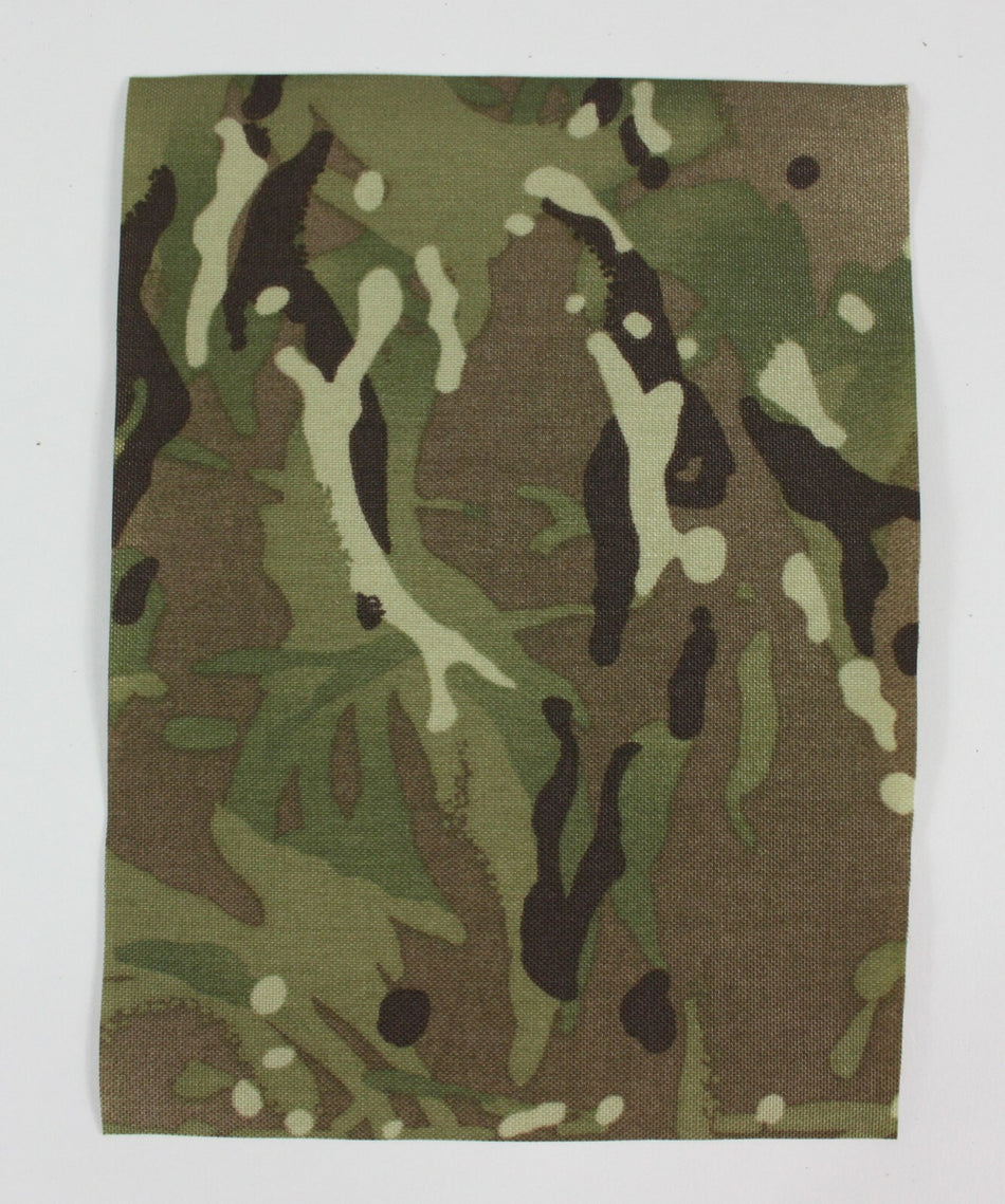 1000 Denier Texturised PU Coated Nylon  Fabric- MTP Multi Terrain Print A4 Piece