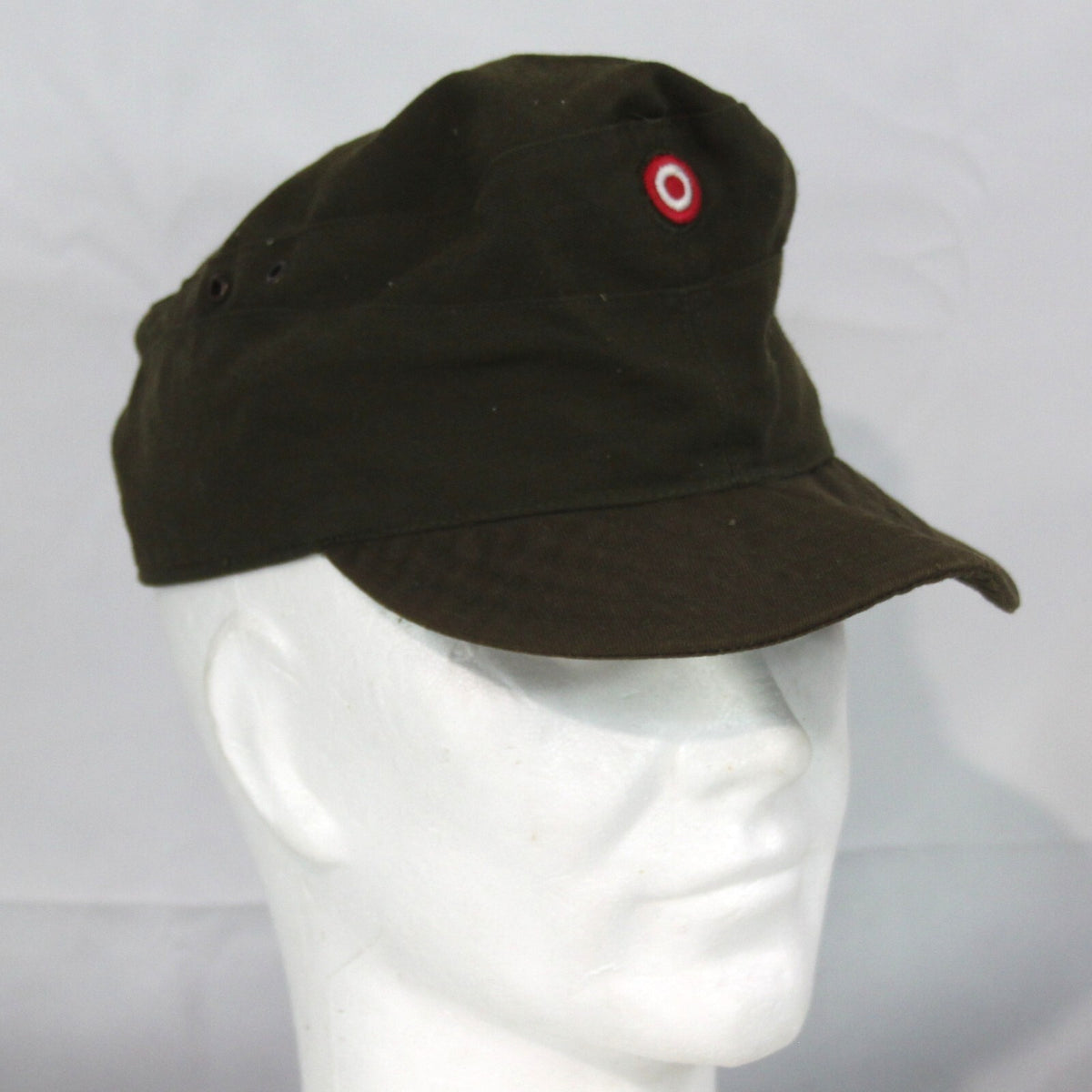 Genuine Surplus Vintage Austrian Army Olive Green Poly/viscose Cap