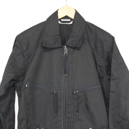 German Military Style Flight Suit Black Overall Army Airforce 38" (3380)