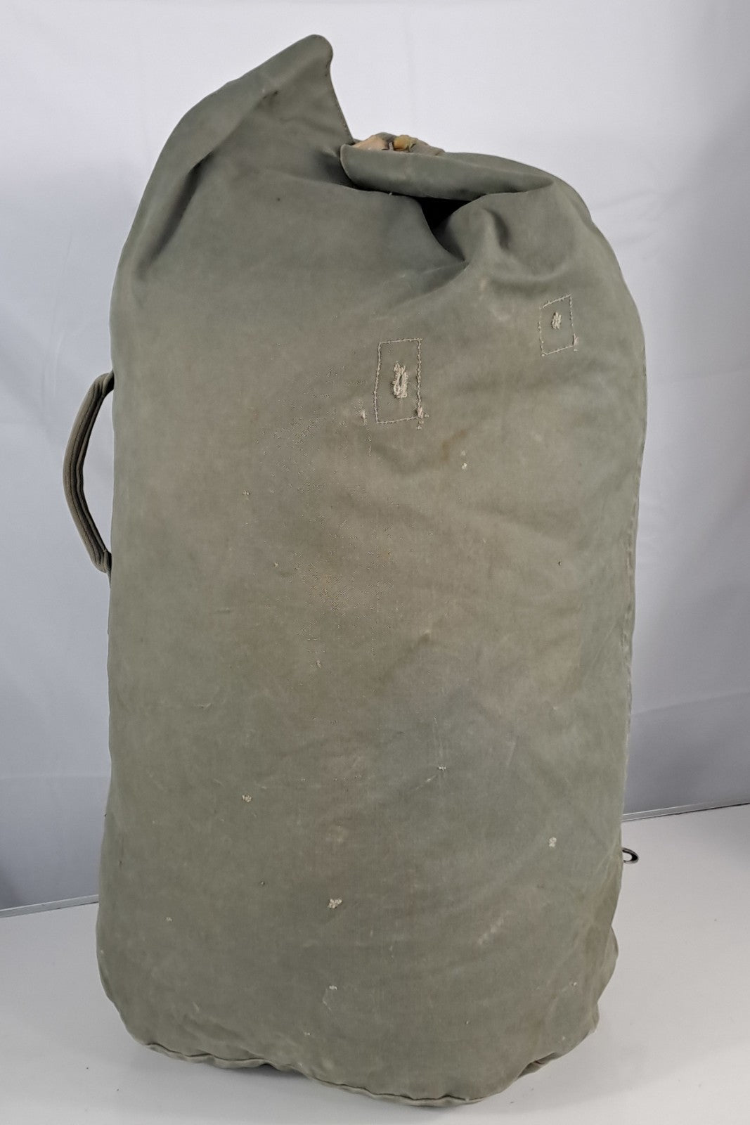 1960's Genuine Surplus Austrian Vintage Kit bag Cotton Canvas Repaired G2 (1633)