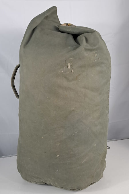 1960's Genuine Surplus Austrian Vintage Kit bag Cotton Canvas Repaired G2 (1633)