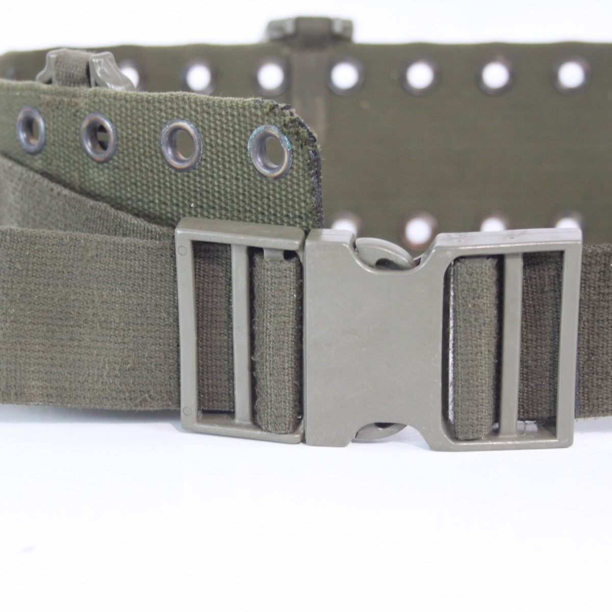 Genuine Surplus German Army Hip Belt Webbing Belt Olive 92mm Wide 34-38" (4091)