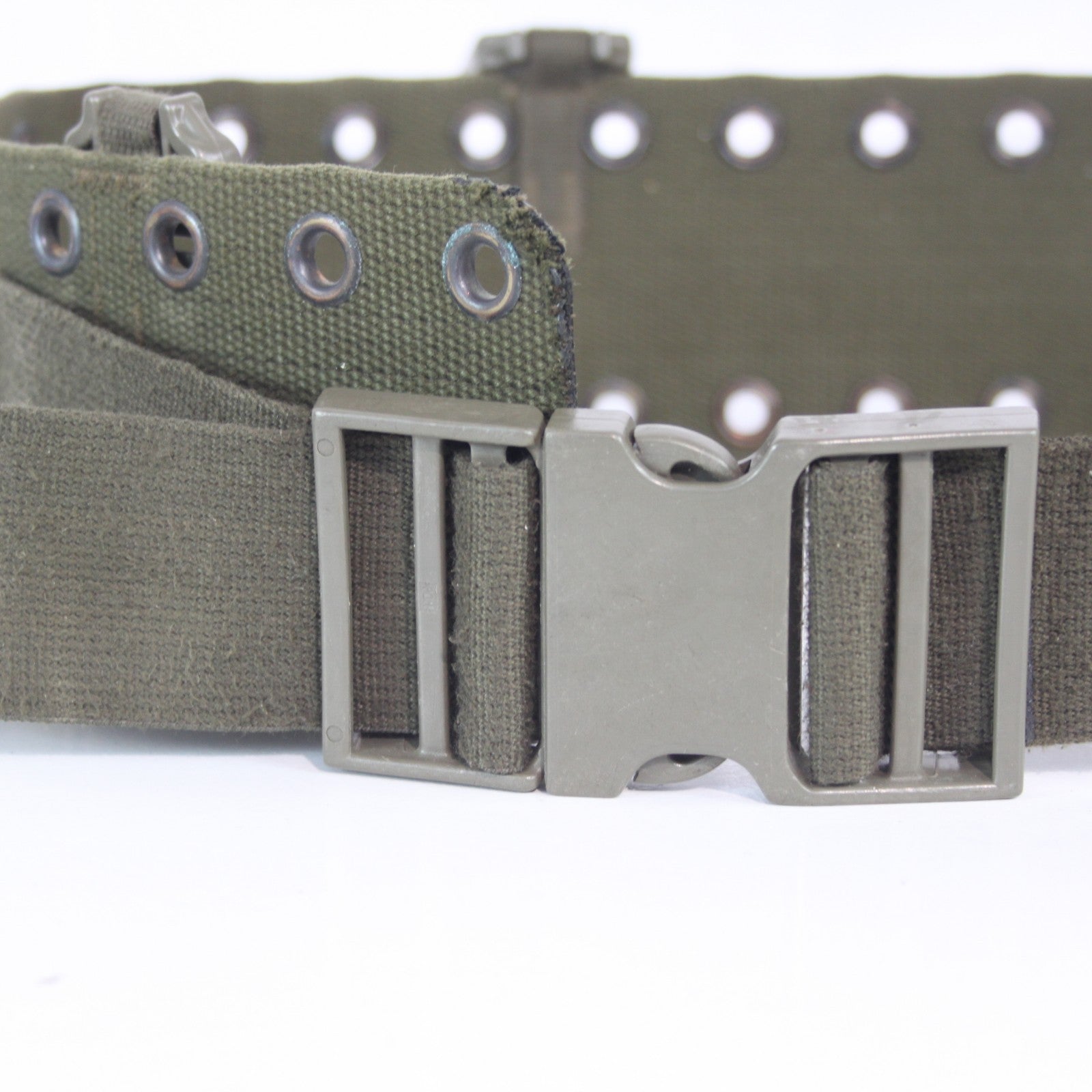 Genuine Surplus German Army Hip Belt Webbing Belt Olive 92mm Wide 34-38" (4091)