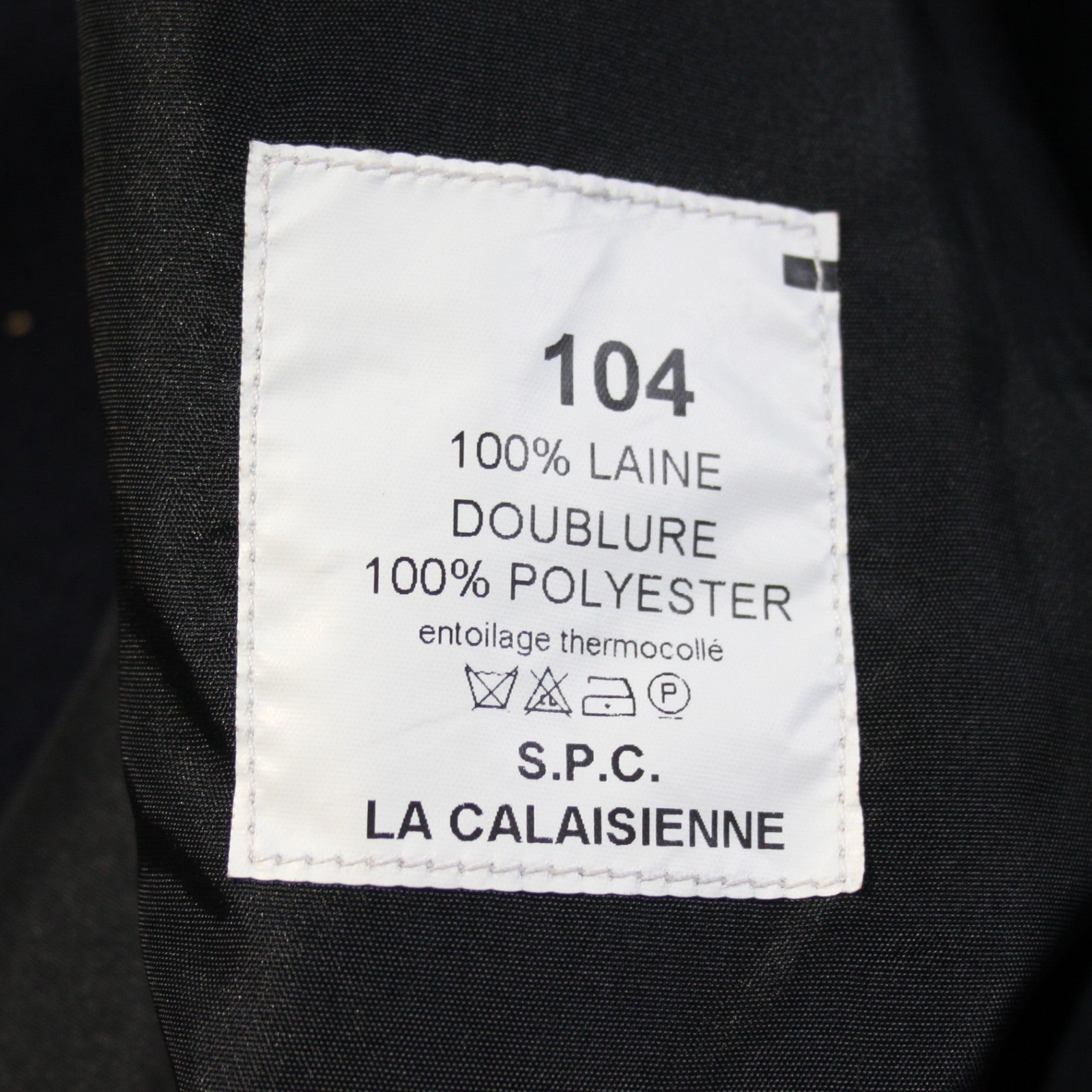 Mens French Airforce Overcoat Greatcoat Genuine Surplus 38-40" Chest (3513)