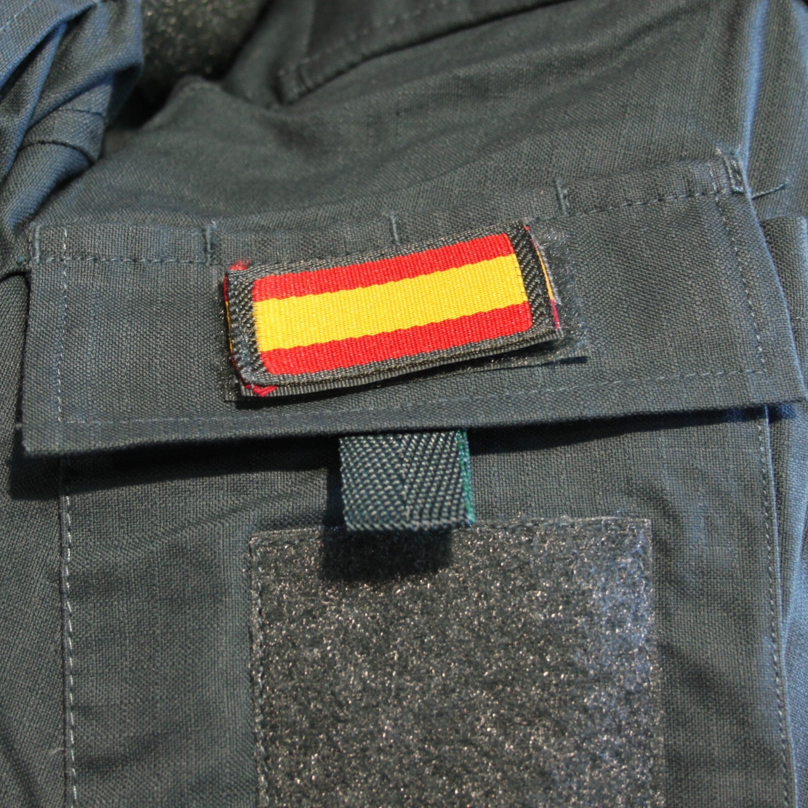 Genuine Surplus Spanish Police Combat Shirt Bottle Green Tactical S/Grade (3179)
