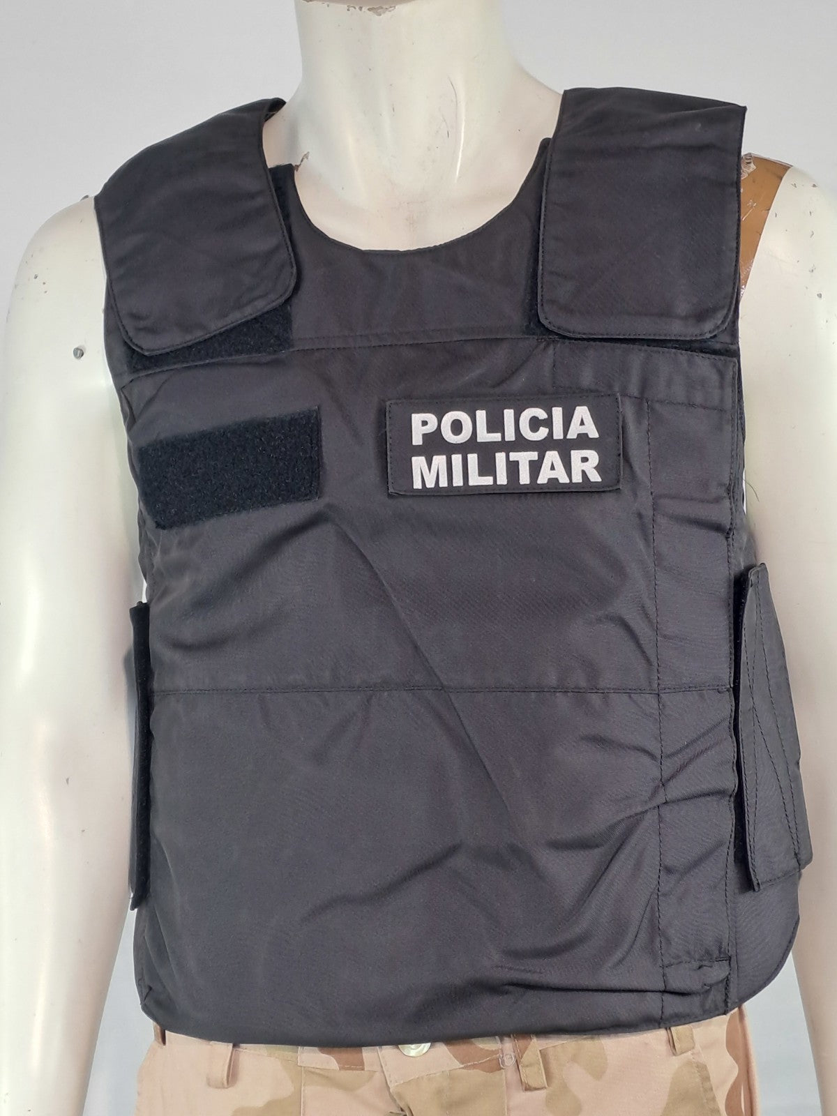 Spanish Police Body Armour Cover NEW Black Genuine Surplus (2373)