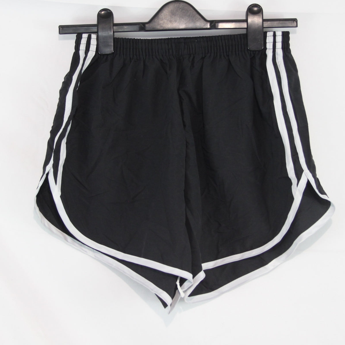 Genuine Surplus French Forces Tri-Service PT Shorts Black Striped  (4376)