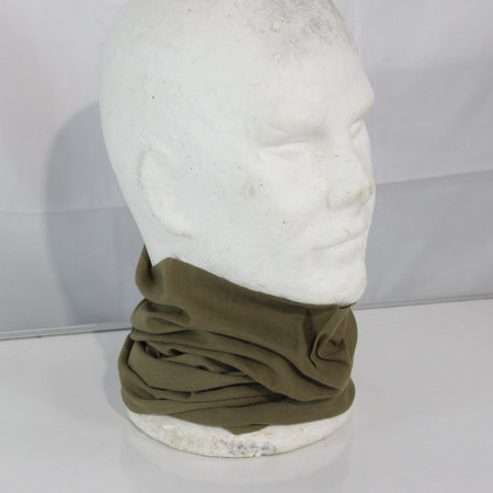 British Army Lightweight Microfibre Snood Light Olive Genuine Surplus (4045)