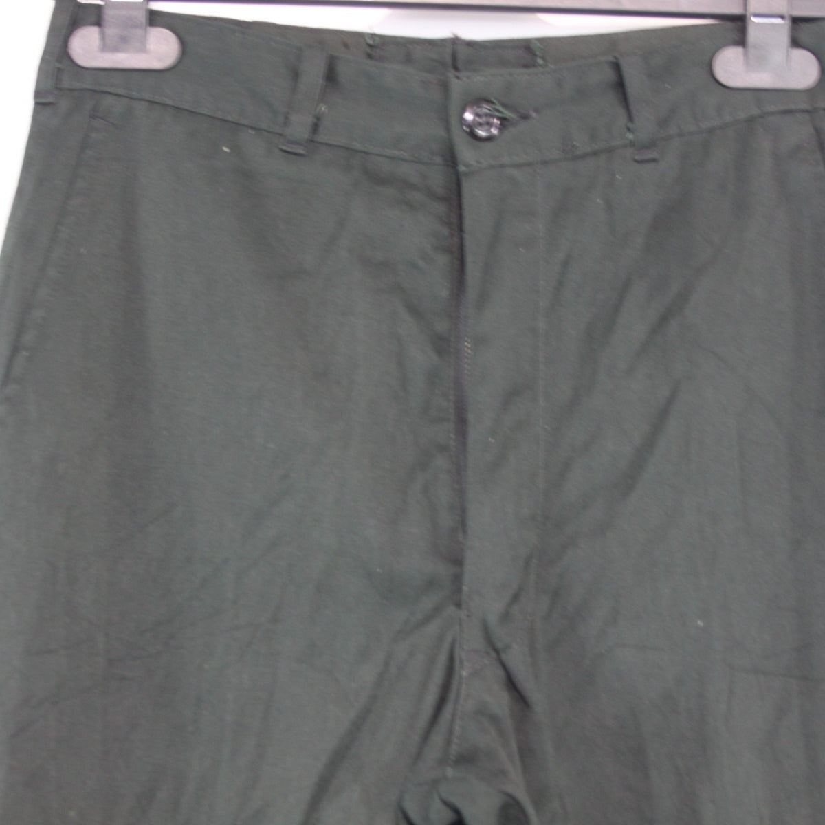 Genuine Surplus Canadian Military Army Trousers Bottle Green Dark  28" W (3683)