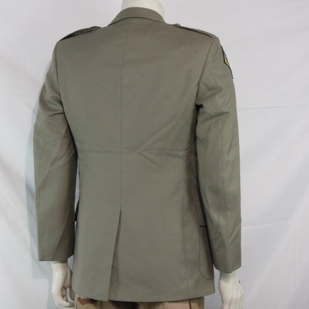 Smart Casual Jacket French Army Surplus Dress Beige Grey Grade 2 38" Chest (3494