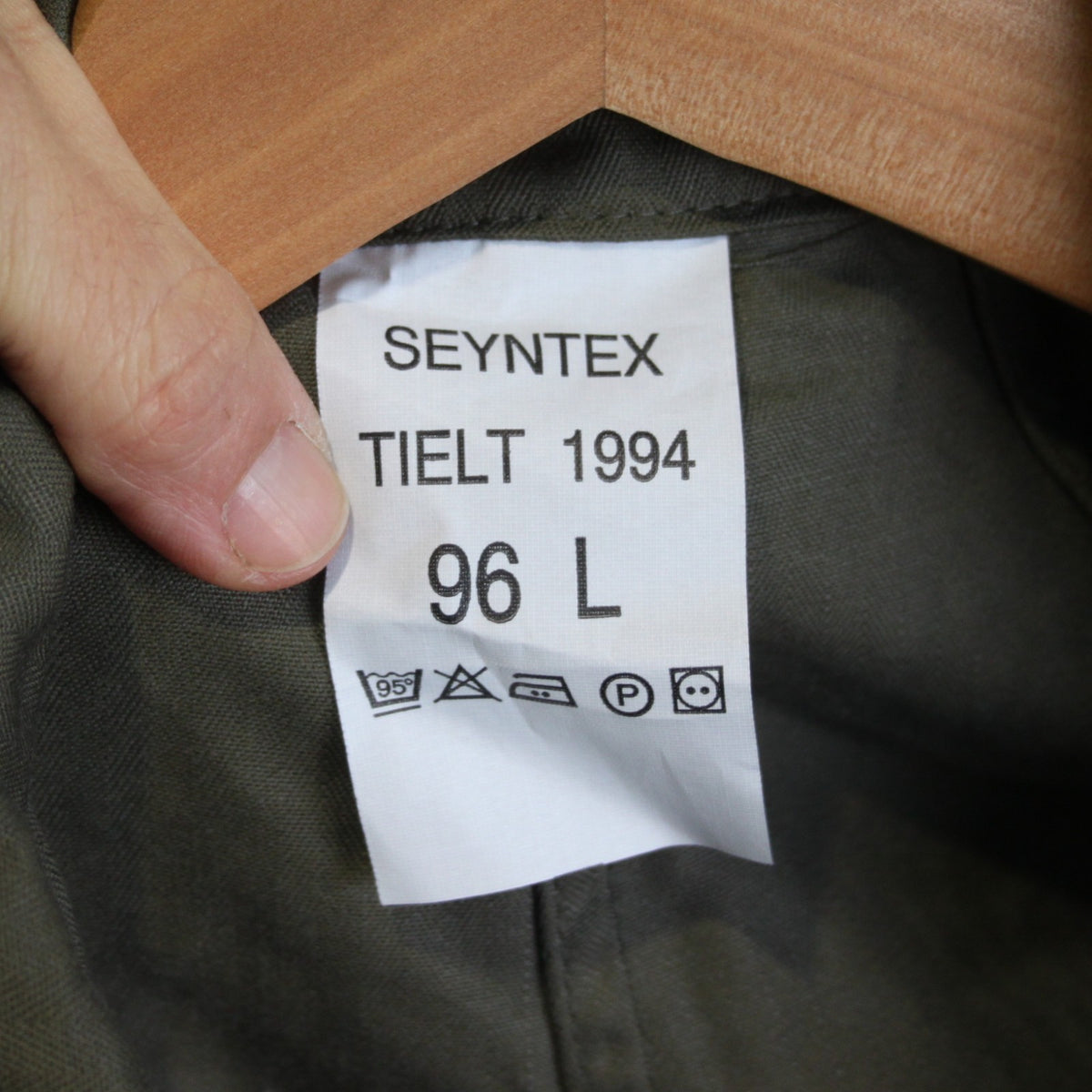 French Army Coverall Olive Green Genuine Surplus 38" Chest Tall (4166)
