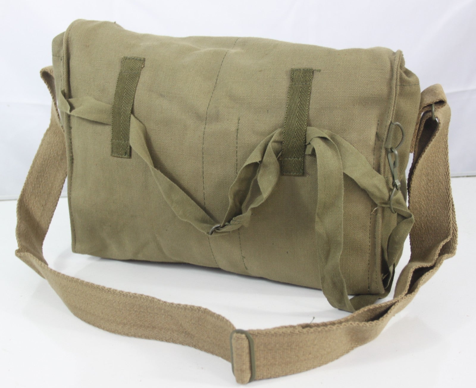 Genuine Surplus Czech Vintage Canvas Bag Shoulder Side Bag (1370)