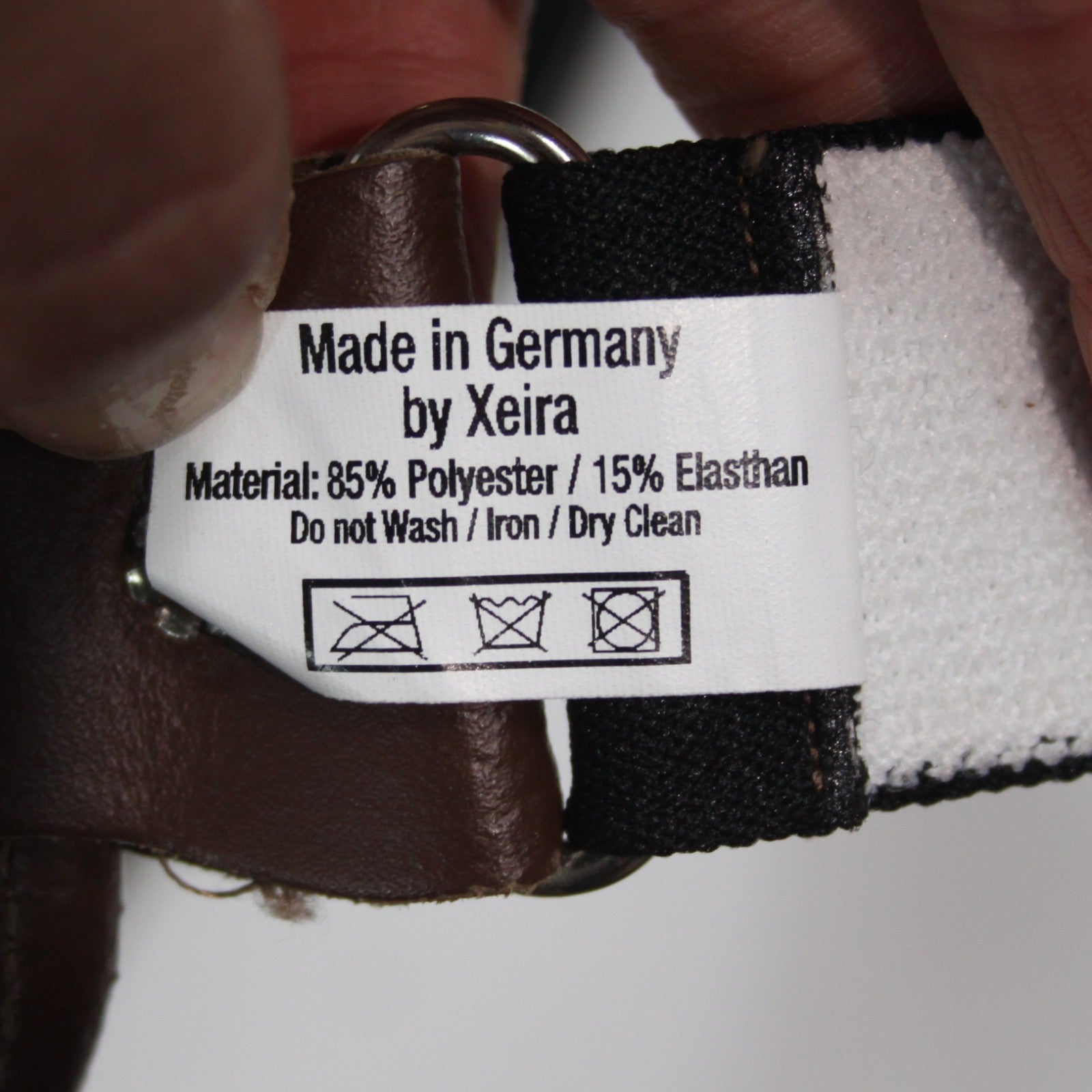 Genuine Surplus German Army Black/Brown Button Braces Dress XXL 120cm (4096)