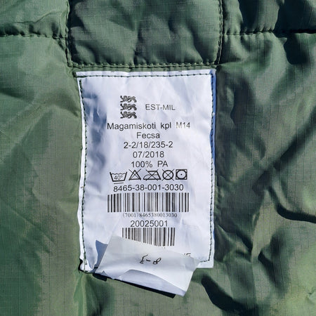 Genuine Surplus Estonian Army Military Sleeping Bag Lightweight Summer (3191)