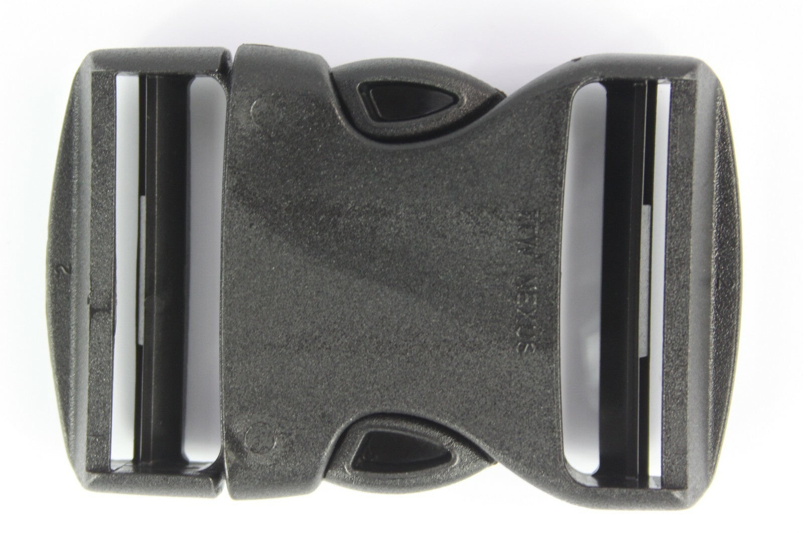Double Side Release Buckles Black Plastic Clips Rucksacks Replacement All Sizes