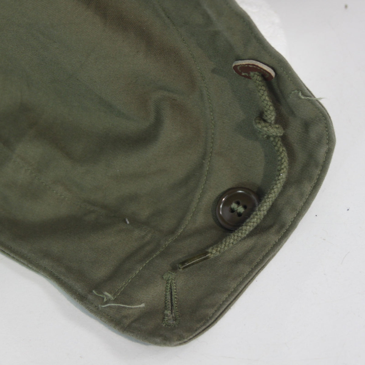 US Army Hood For M1943 Field Jacket Genuine Surplus Vintage Canvas (3938)