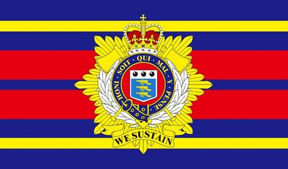 Royal Logistics Corps FLAG 5' x 3' British Army Military Regiment Armed Forces