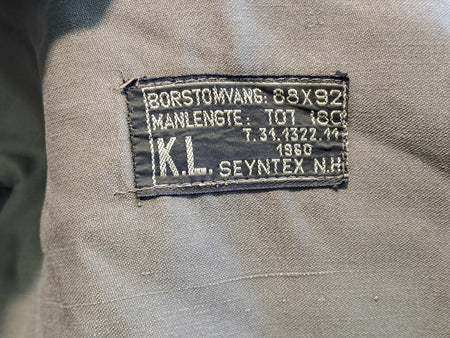 Genuine Surplus Dutch NATO Canvas Jacket Olive Green Grade 2 (2522)