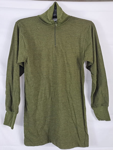 Genuine Surplus Italian Lightweight Thermal Shirt Olive XS 30-34" Chest (1616)