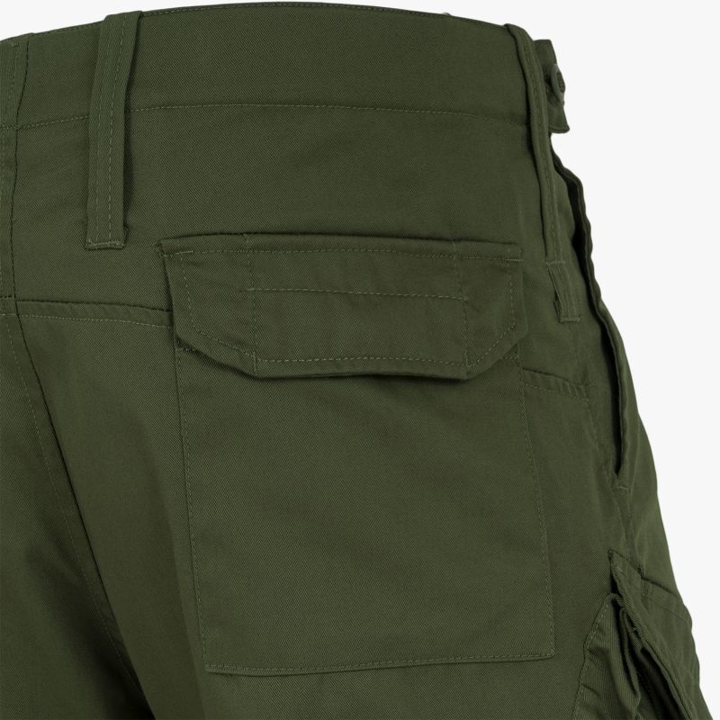 Highlander Midweight Delta Trousers Military Style Black Olive Camo Polycotton
