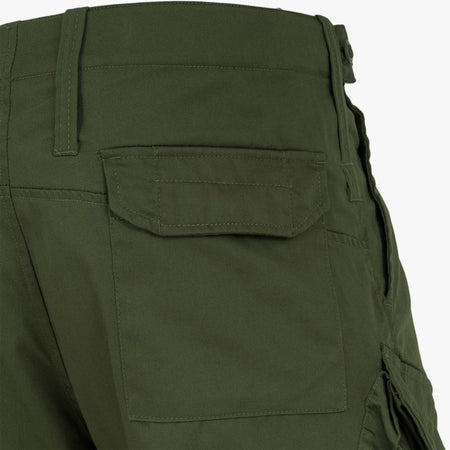 Highlander Midweight Delta Trousers Military Style Black Olive Camo Polycotton